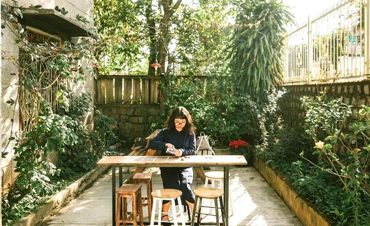 Tiệm cafe Cô Bông Đà Lạt