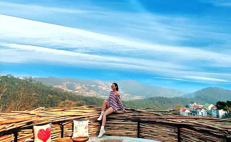 Quán cafe vườn yêu Đà Lạt