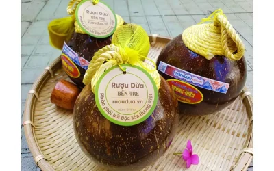 Rượu dừa Bến Tre - Đặc sản Bến Tre