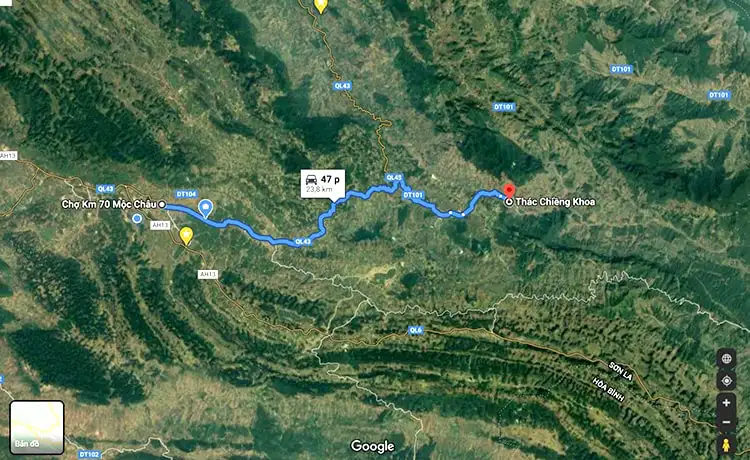 thác Chiềng Khoa Mộc Châu thác Chiềng Khoa Mộc Châu