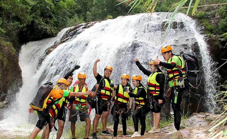 trò chơi khu du lịch thác datanla đà lạt