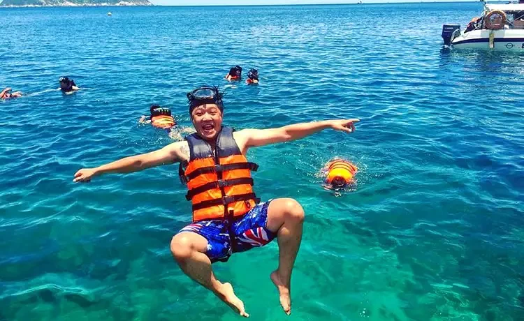 Tour Cù Lao Chàm trong ngày câu cá lặn ngắm san hô