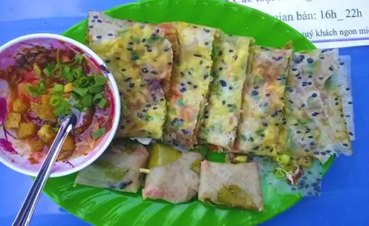 Bánh tráng mắm ruốc nướng - Đặc sản Ninh Thuận ®Hitour