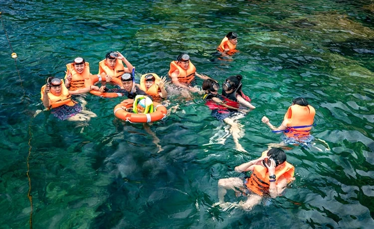 Tour Câu cá - Lặn ngắm san hô Nam đảo Phú Quốc trong ngày