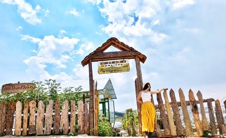 vườn dâu tây bunny hill đà lạt